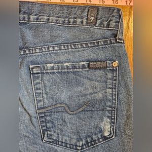 Men's 7 For All Mankind "Standard" straight leg, size 30w